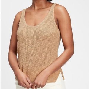 NWT gap scoopneck sweater tank xl
